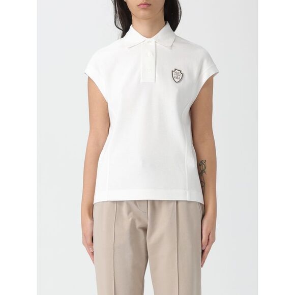 Brunello Cucinelli Polo Shirt Woman White